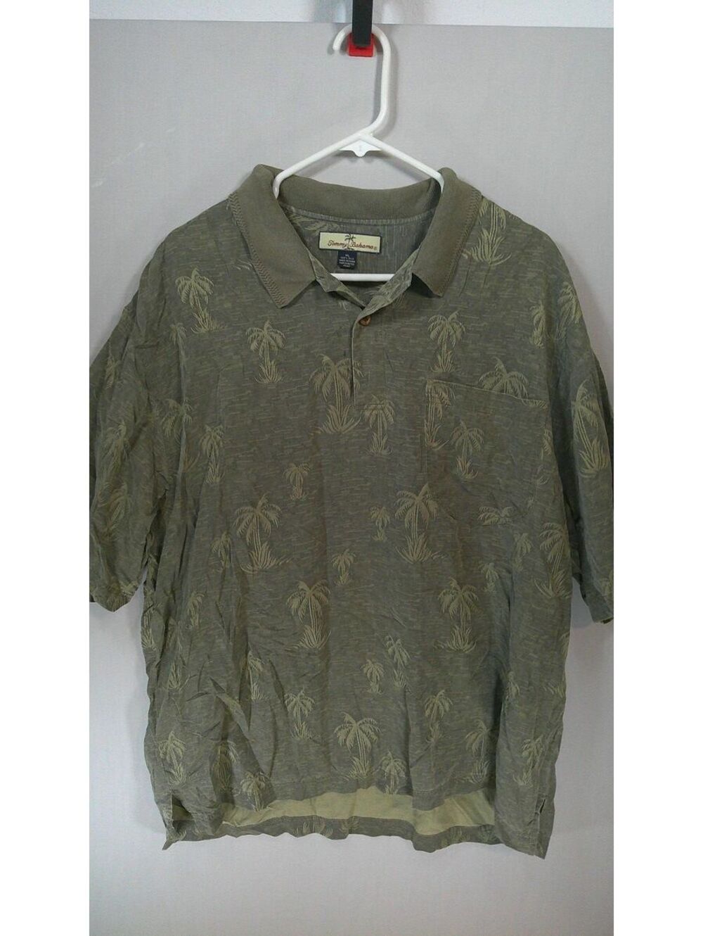 Tommy Bahama Men’s 100% Silk Polo Shirt